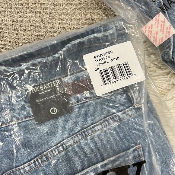 Blank NYC The Baxter, Ribcage Straight Leg, NWT whirl wind pants - Picture 11 of 12